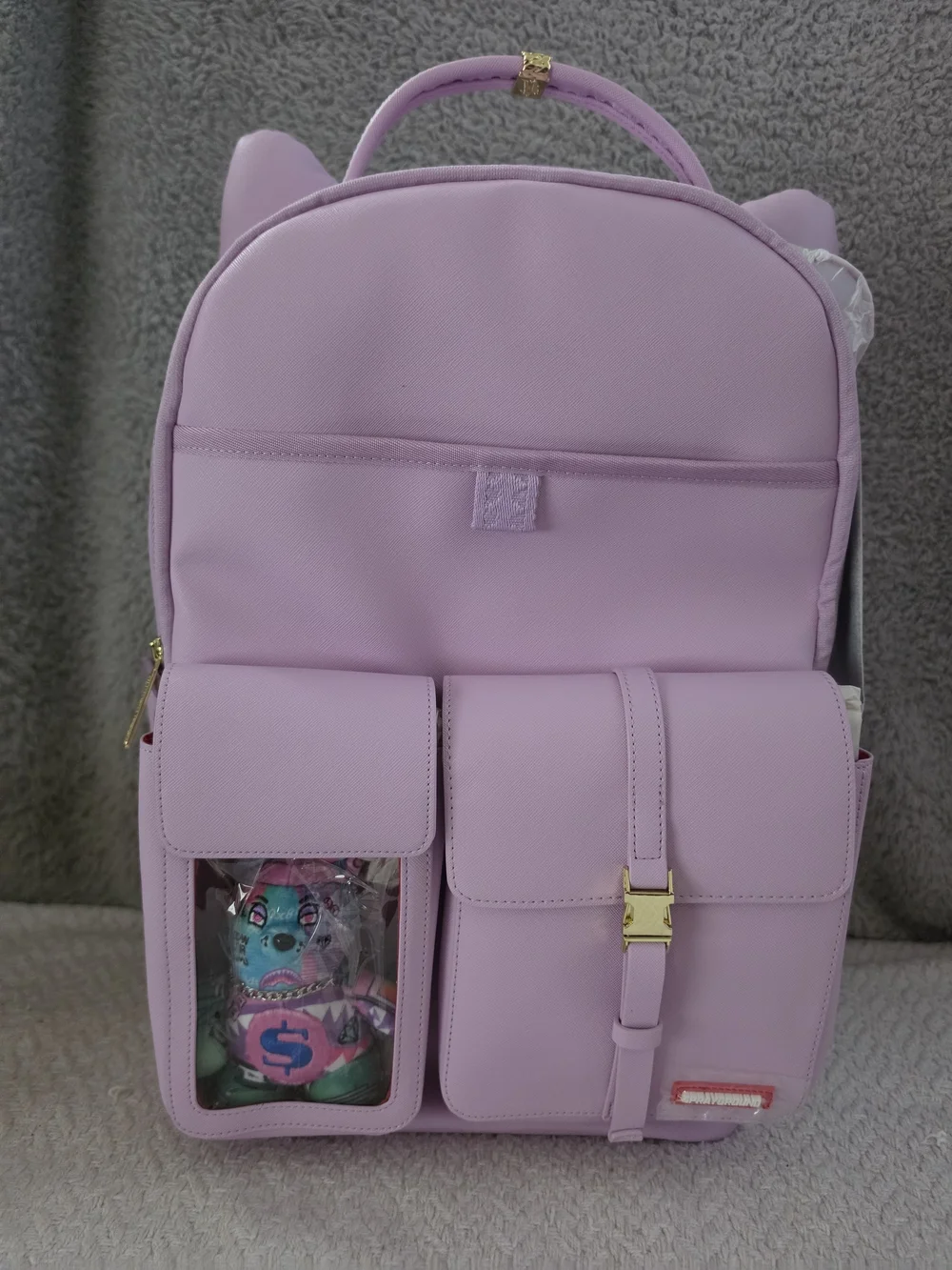 KITTY CASH-OUT (PLUSH TOY INCLUDED) BACKPACK